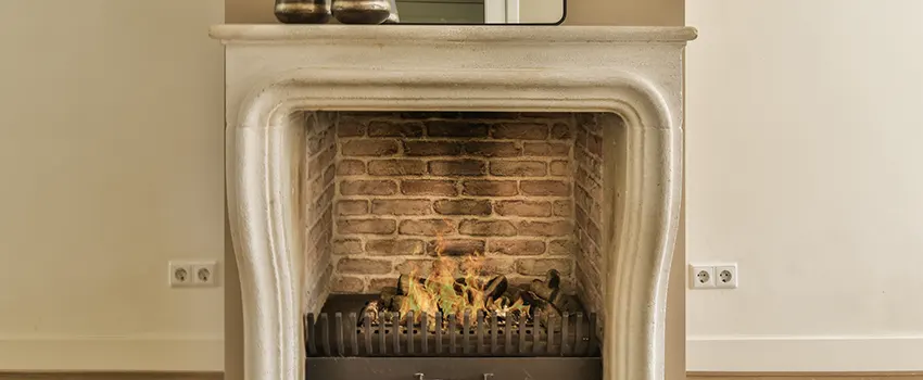 Vintage-style Fireplace Redesign in El Paso, Texas