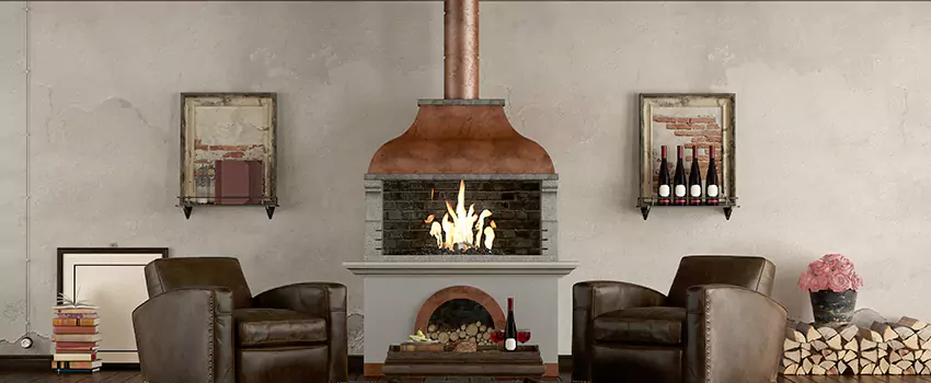 Thelin Hearth Products Providence Pellet Insert Fireplace Installation in El Paso, TX
