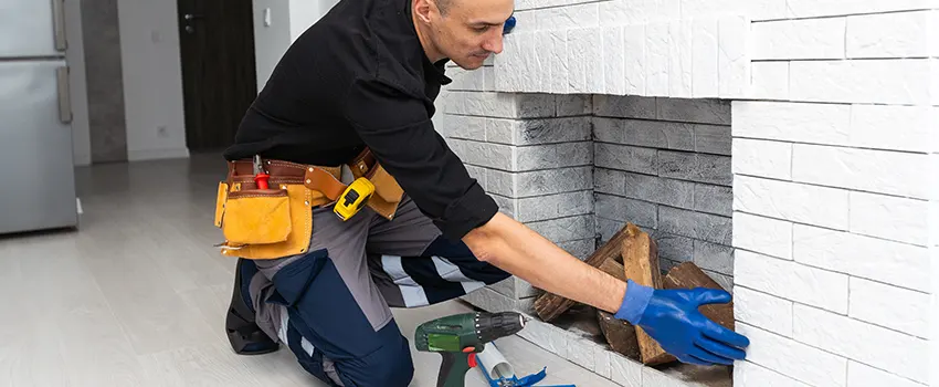 Fireplace Damaged Damper Frame Repair Services in El Paso, Texas